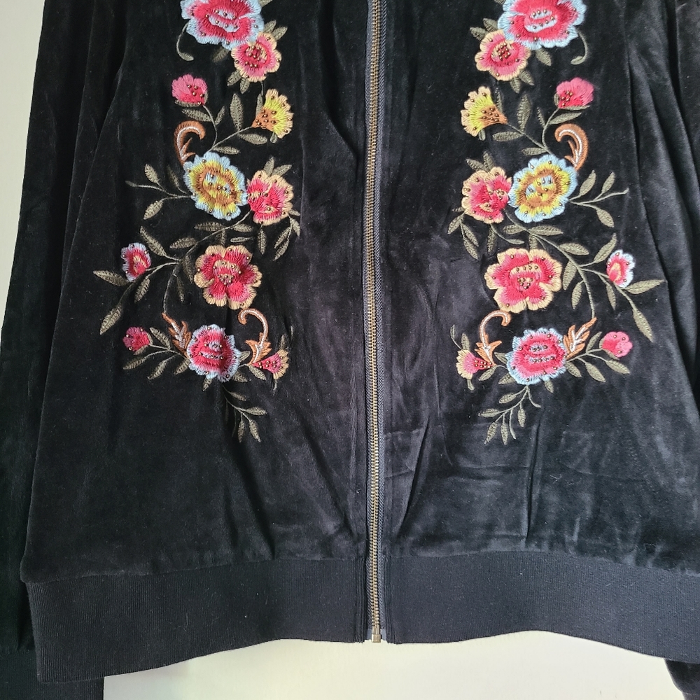 Torrid Black Embroidered Jacket - Picture 9 of 12